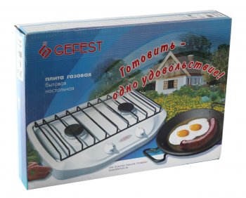 3 899 р. Плита газовая портативная 2 конфорки GEFEST GEFEST пг 700-03  с доставкой в г. Керчь. Увеличить фотографию 2