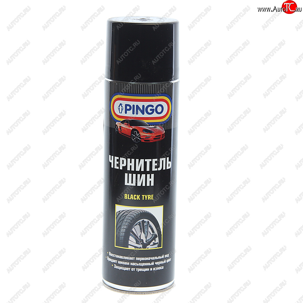 399 р. Чернитель шин 650мл BLACK TYRE PINGO PINGO pg-85020-8  с доставкой в г. Керчь