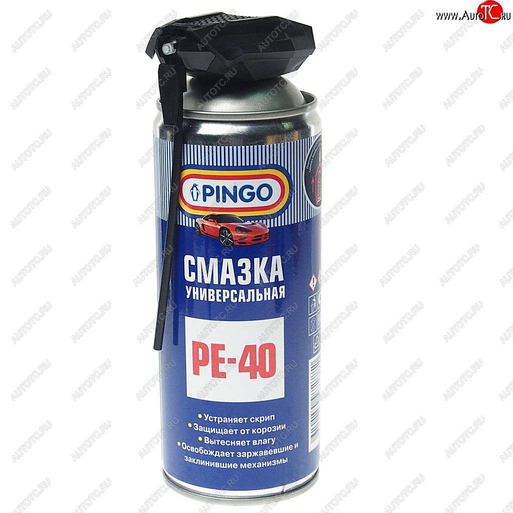 649 р. Смазка универсальная проникающая PE-40 520мл со смарт-распылителем PINGO PINGO pg-85050-2  с доставкой в г. Керчь