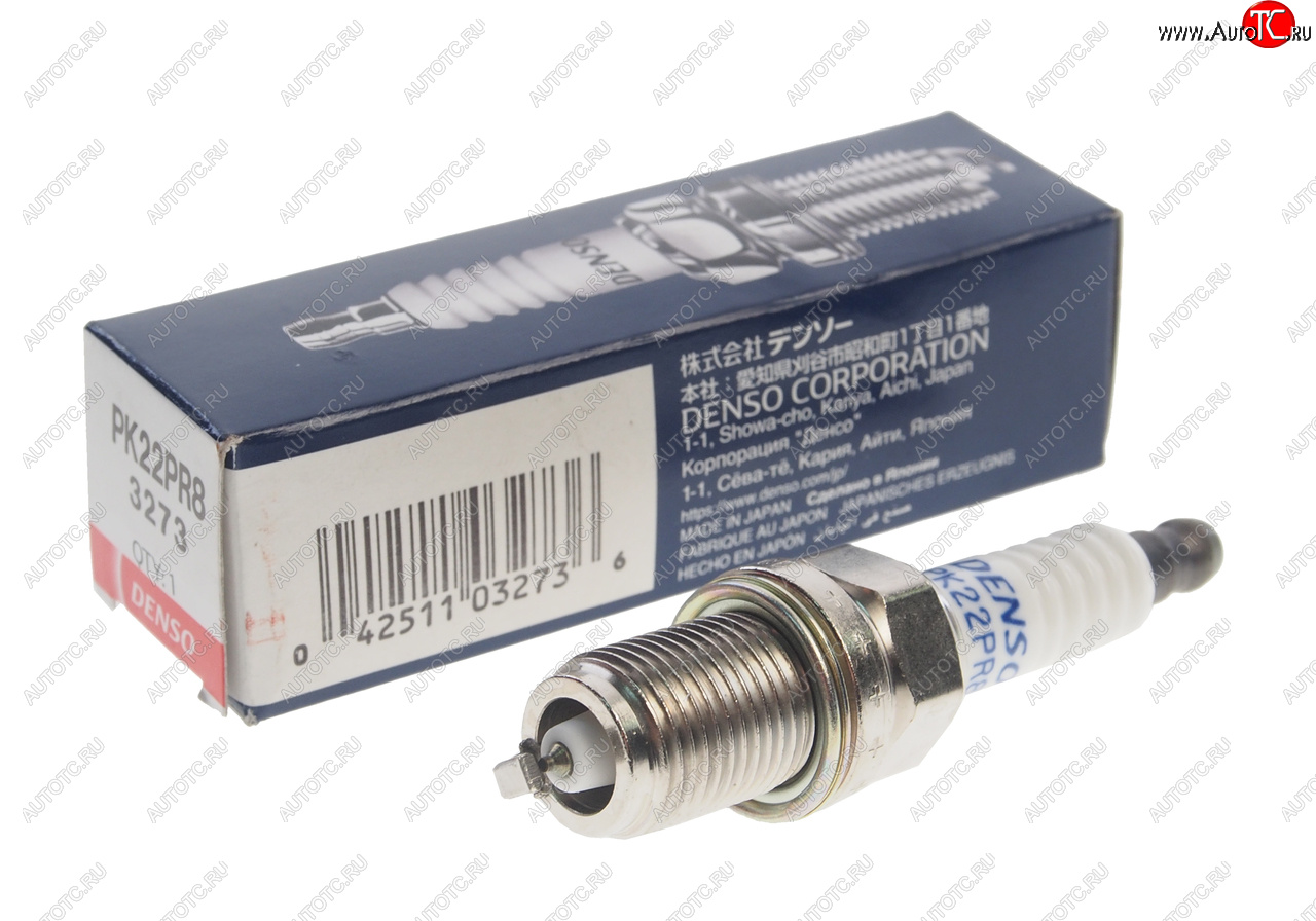 1 339 р. Свеча зажигания DENSO DENSO pk22pr8  с доставкой в г. Керчь