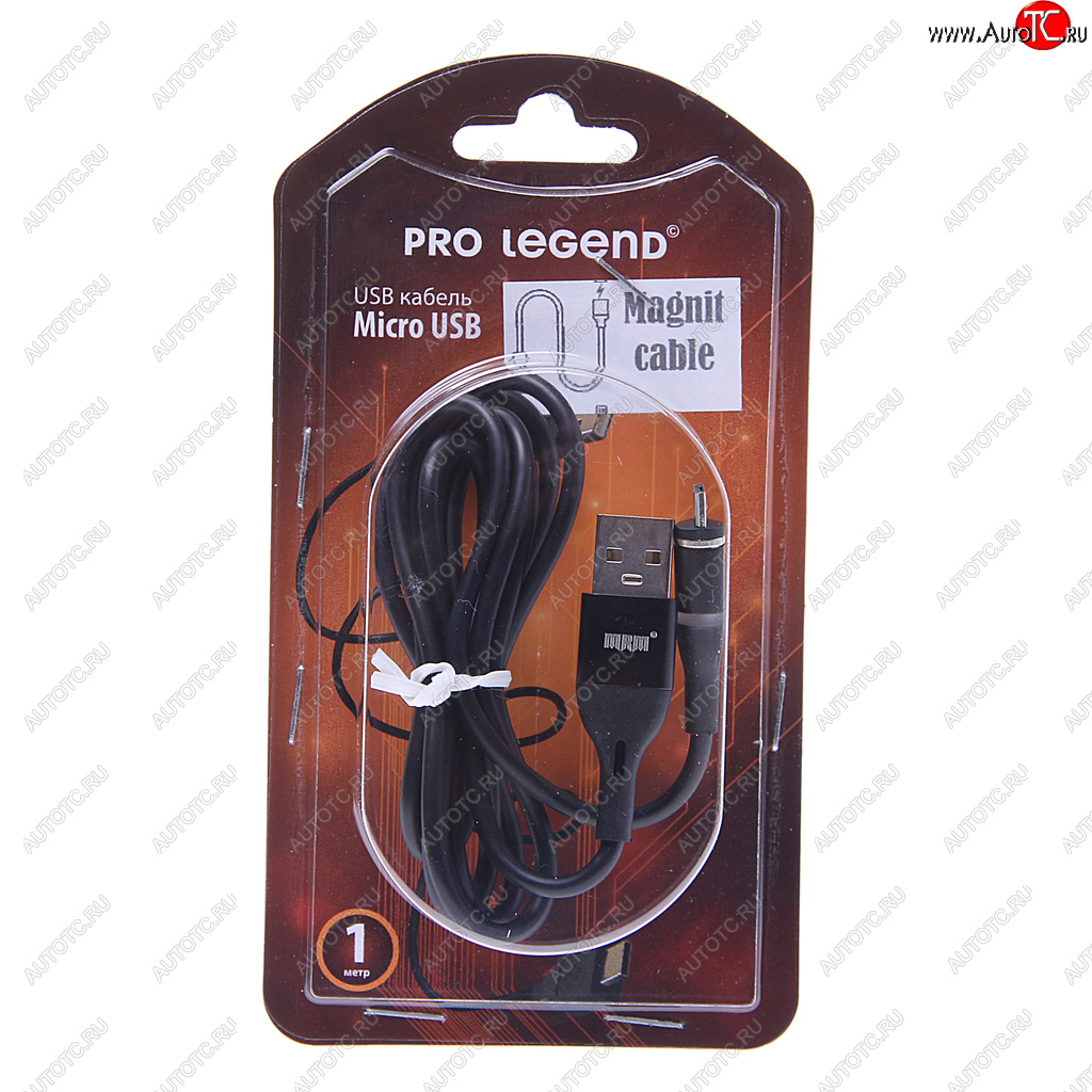 244 р. Кабель micro USB 1м магнитный PRO LEGEND PRO LEGEND pl1151  с доставкой в г. Керчь