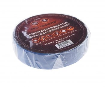Изолента ПВХ синяя 15ммх10м PRO LEGEND PRO LEGEND pl3904