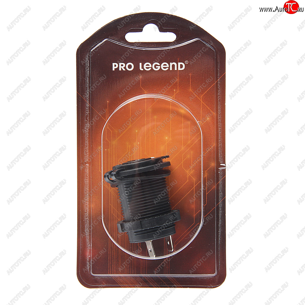 439 р. Гнездо прикуривателя 12V-24V синяя подсветка PRO LEGEND PRO LEGEND pl9376 PRO LEGEND pl9376  с доставкой в г. Керчь