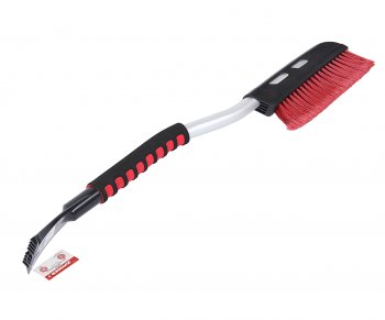Щетка со скребком 67см черно-красная ZIPOWER ZIPOWER pm2142