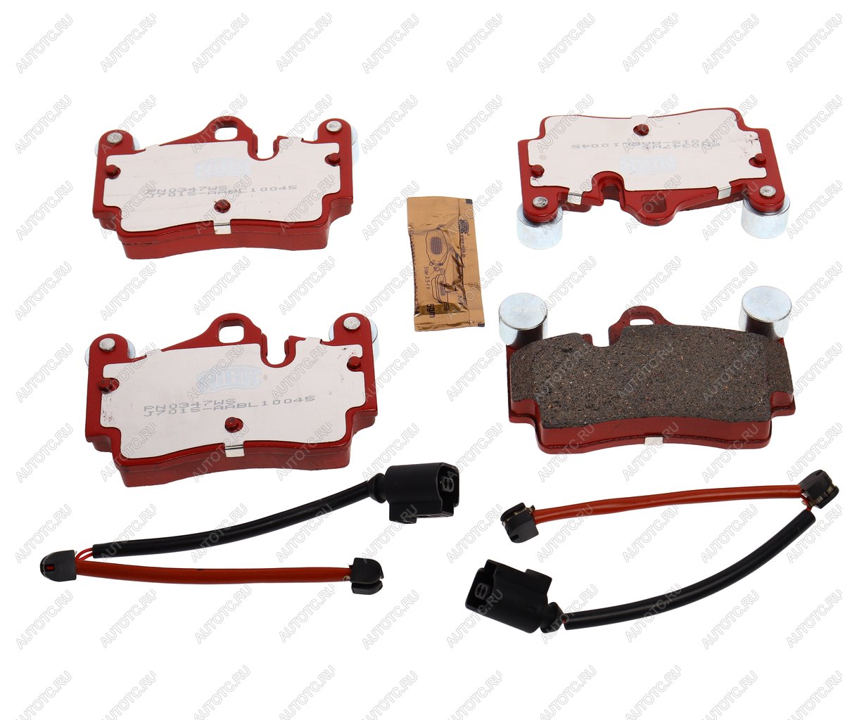 9 499 р. Колодки тормозные VW Touareg (03-) PORSCHE Cayenne (03-) задние (Sport) (4шт.) NIBK NIBK pn0347ws NIBK pn0347ws  с доставкой в г. Керчь