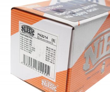 2 469 р. Колодки тормозные задние (4шт.) NIBK Nissan Primera седан P11 дорестайлинг (1995-2000)  с доставкой в г. Керчь. Увеличить фотографию 3