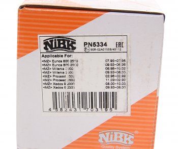 2 899 р. Колодки тормозные MAZDA Xedos 9 (00-) передние (4шт.) NIBK NIBK pn5334 NIBK pn5334  с доставкой в г. Керчь. Увеличить фотографию 4
