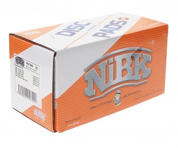 3 299 р. Колодки тормозные передние (4шт.) NIBK Subaru Legacy BE,B12 седан (1998-2003)  с доставкой в г. Керчь. Увеличить фотографию 2
