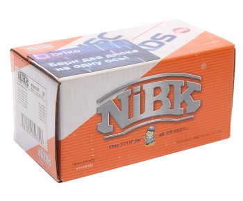 2 899 р. Колодки тормозные передние (4шт.) NIBK Honda Inspire 2 UA1, UA2, UA3 (1995-1998)  с доставкой в г. Керчь. Увеличить фотографию 3