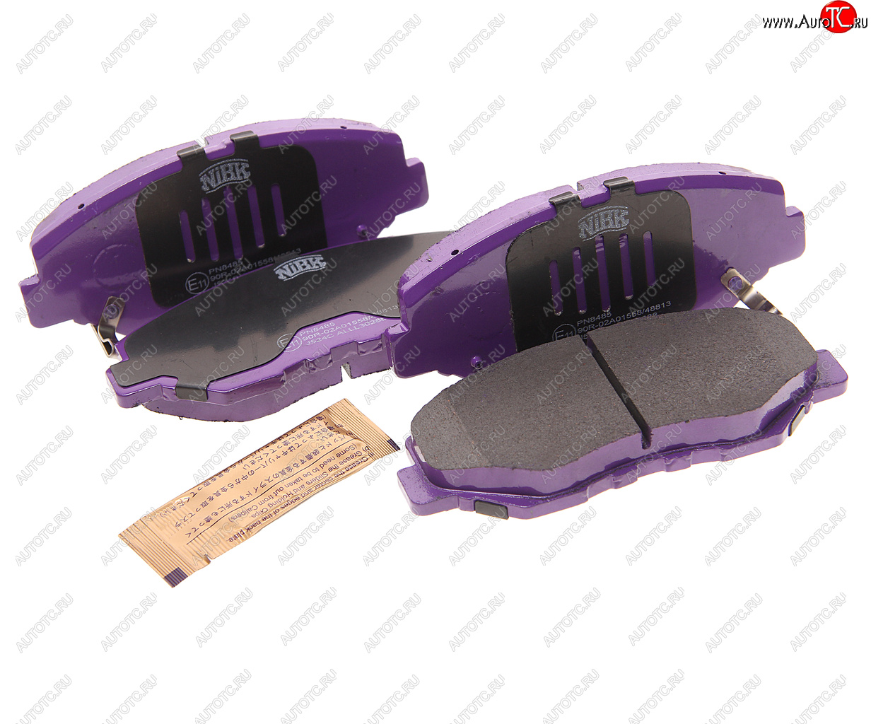 2 779 р. Колодки тормозные HONDA Accord (03-),CRV (02-) передние (4шт.) NIBK NIBK pn8485  с доставкой в г. Керчь