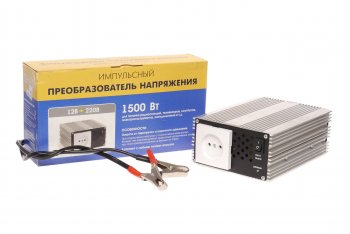 14 699 р. Преобразователь напряжения (инвертор) 12-220V 1500Вт ВЫМПЕЛ ОРИОН пн-90  с доставкой в г. Керчь. Увеличить фотографию 1