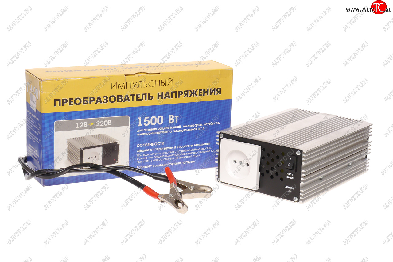 14 699 р. Преобразователь напряжения (инвертор) 12-220V 1500Вт ВЫМПЕЛ ОРИОН пн-90  с доставкой в г. Керчь