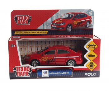 799 р. Модель автомобиля VW Polo металлическая ТЕХНОПАРК ТЕХНОПАРК polo-s  с доставкой в г. Керчь. Увеличить фотографию 1