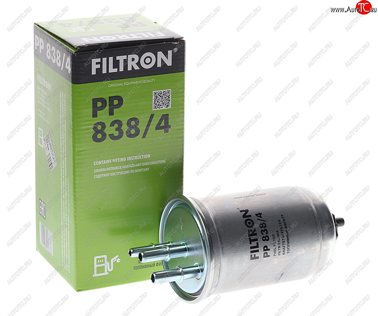 1 339 р. Фильтр топливный FORD Focus (98-04) (1.8 TDCI),Mondeo (01-07) (2.0 TDCI) FILTRON FILTRON pp8384  с доставкой в г. Керчь