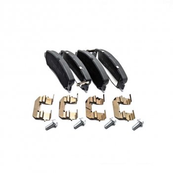 1 199 р. Колодки тормозные ГАЗель Next-C41R92 задние дисковые (4шт.) PRAVT PRAVT pr.c41r92.3502171  с доставкой в г. Керчь. Увеличить фотографию 1