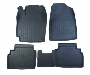 3 299 р. Коврик салона KIA Cerato 4 (18-) 3D резина черный (4 предм.) Premium SRTK SRTK pr.ki.cer.18g.02x87  с доставкой в г. Керчь. Увеличить фотографию 1