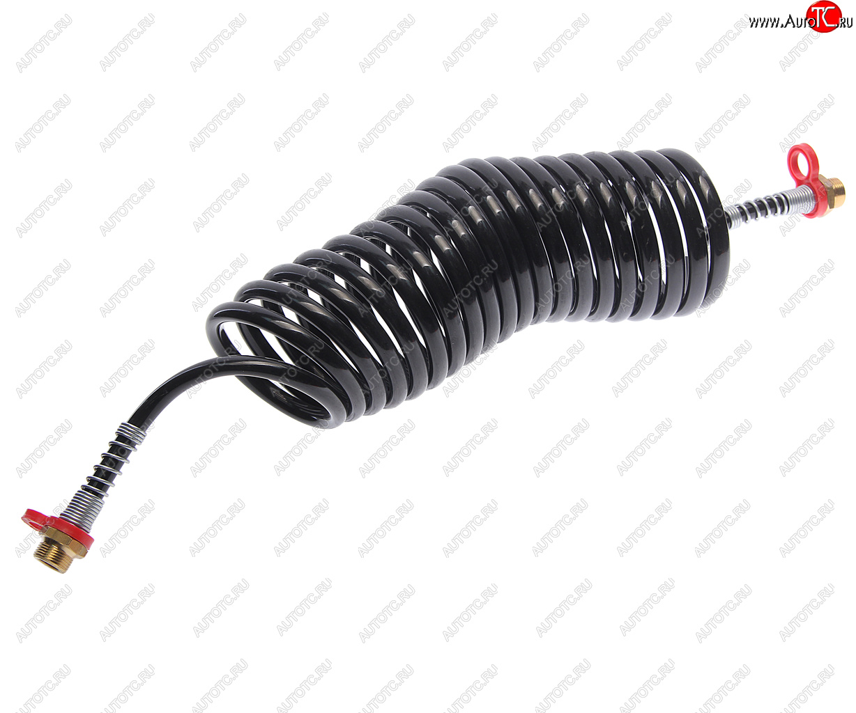 2 299 р. Шланг пневматический витой М22 L=4.0м (красный) PROVIA PROVIA pro7110580  с доставкой в г. Керчь