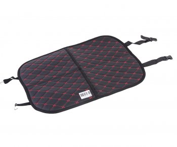 619 р. Накидка защитная на спинку сиденья экокожа черно-красная BREVON BREVON protection bkrd BREVON protection bkrd  с доставкой в г. Керчь. Увеличить фотографию 2