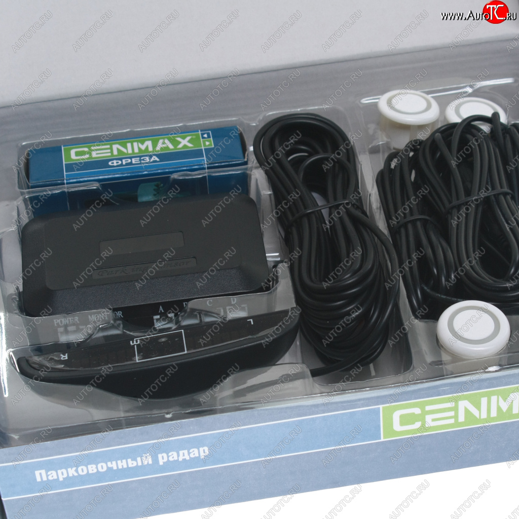 1 599 р. Датчик парковки d=20мм CENMAX CENMAX ps-4.1 white  с доставкой в г. Керчь