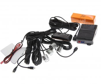 1 539 р. Датчик парковки d=19мм AUTOEXPERT AUTOEXPERT ps-4l profi silver  с доставкой в г. Керчь. Увеличить фотографию 1