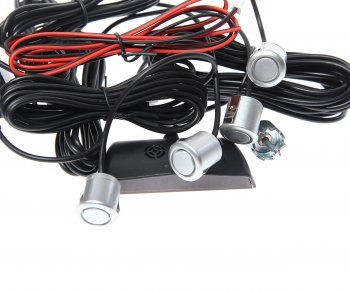 1 259 р. Датчик парковки d=19мм AUTOEXPERT AUTOEXPERT ps-4l silver  с доставкой в г. Керчь. Увеличить фотографию 2