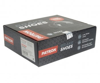 1 169 р. Колодки тормозные задние барабанные (4шт.) PATRON Ford Fiesta 5 хэтчбэк 5 дв. дорестайлинг (2001-2005)  с доставкой в г. Керчь. Увеличить фотографию 3
