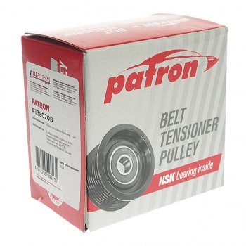 1 039 р. Ролик приводного ремня MERCEDES C (W202,W203),E (W211,S210,S211),Vito натяжителя PATRON PATRON pt38020b  с доставкой в г. Керчь. Увеличить фотографию 2