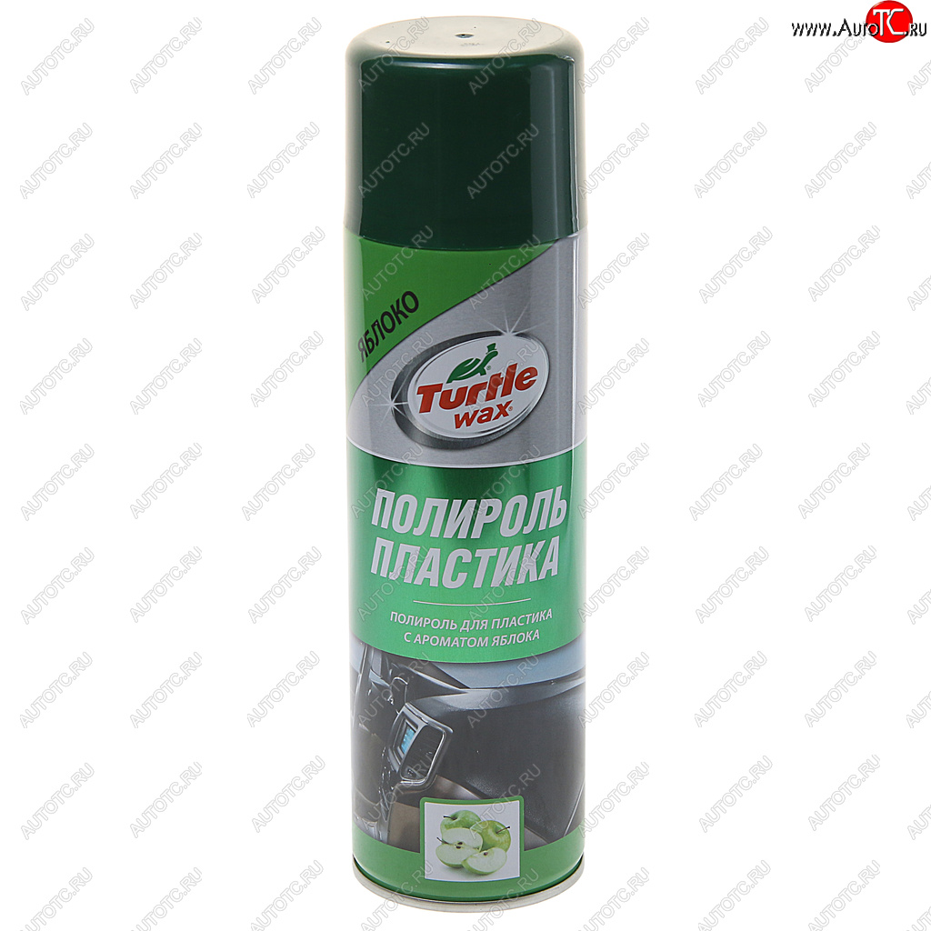 299 р. Полироль пластика яблоко 500мл TURTLE WAX TURTLE WAX ptw04  с доставкой в г. Керчь