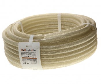 122 р. Шланг d=12мм маслобензостойкий ПВХ армированный 3 слоя 1м BERGINFLEX BERGINFLEX pvc-oa-12b  с доставкой в г. Керчь. Увеличить фотографию 1