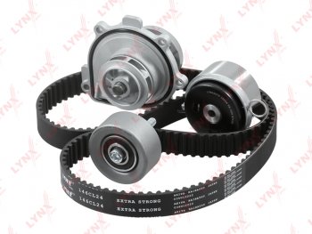 11 699 р. Комплект ГРМ CHEVROLET Aveo (11-) (1.6),Cruze (1.8) OPEL (04-) с насосом водяным LYNX LYNX pw1238  с доставкой в г. Керчь. Увеличить фотографию 1