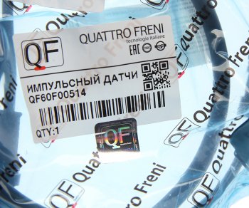 1 969 р. Датчик АБС KIA Rio (17-) колеса переднего левого QUATTRO FRENI QUATTRO FRENI qf60f00514  с доставкой в г. Керчь. Увеличить фотографию 2