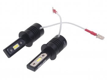 4 199 р. Лампа светодиодная 1224V H3 РK22s 5100K (2шт.) OPTIMA OPTIMA q-h3  с доставкой в г. Керчь. Увеличить фотографию 1