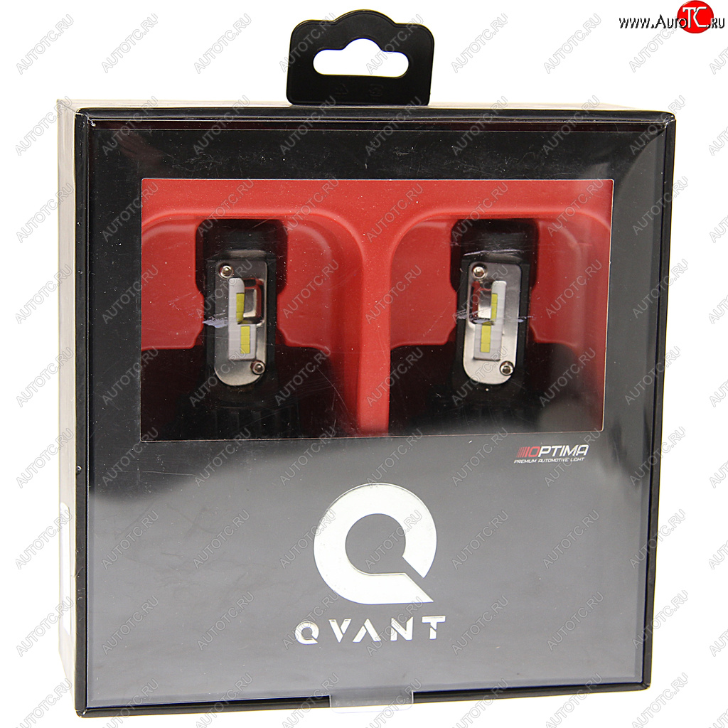 4 999 р. Лампа светодиодная 1224V H4 P43t 5100K (2шт.) OPTIMA OPTIMA q-h4  с доставкой в г. Керчь