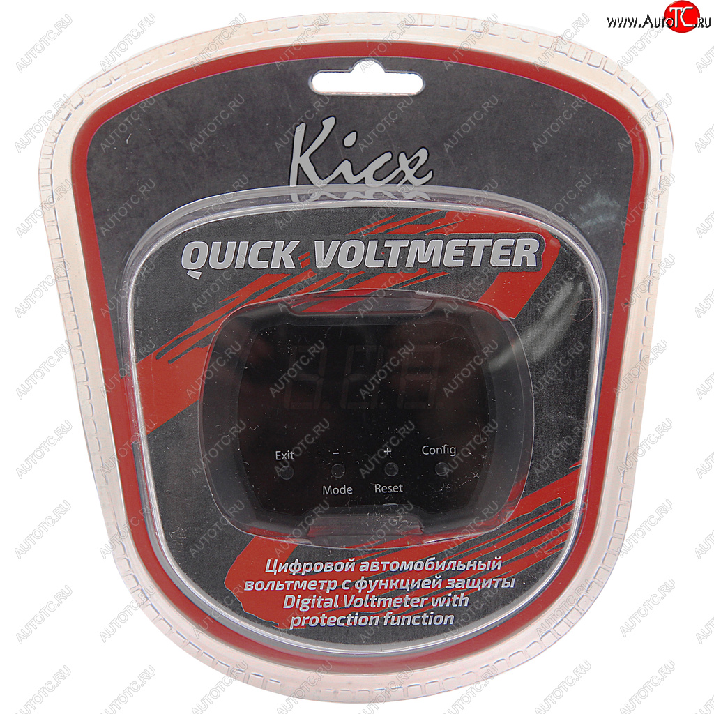 1 899 р. Вольтметр KICX KICX quick voltmeter  с доставкой в г. Керчь