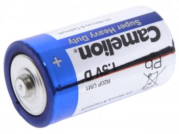 141 р. Батарейка D R20 1.5V блистер 2шт. (цена за 1шт.) Saline CAMELION CAMELION r20p-bp2b  с доставкой в г. Керчь. Увеличить фотографию 2