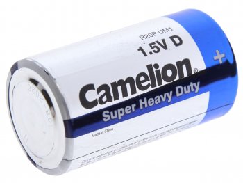 141 р. Батарейка D R20 1.5V блистер 2шт. (цена за 1шт.) Saline CAMELION CAMELION r20p-bp2b  с доставкой в г. Керчь. Увеличить фотографию 1
