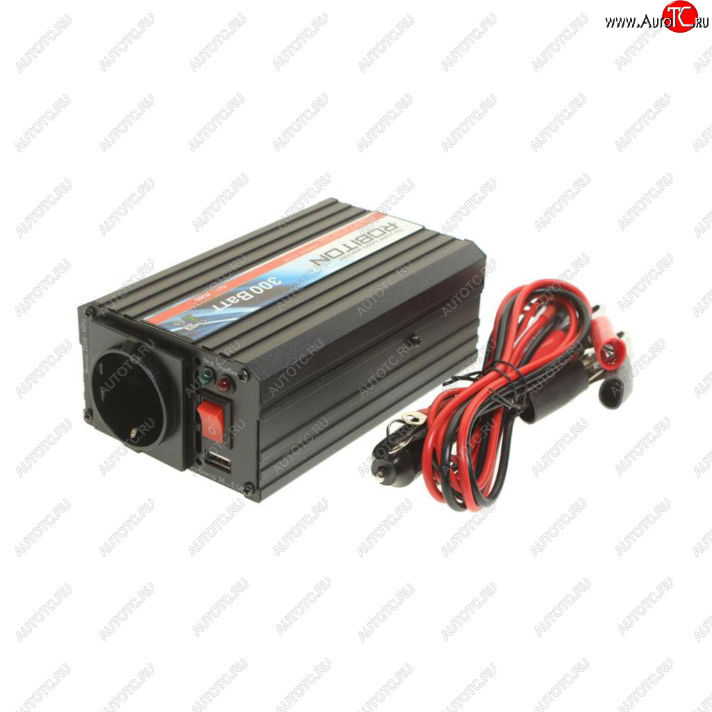 5 499 р. Преобразователь напряжения (инвертор) 12-220V 300Вт ROBITON ROBITON r300  с доставкой в г. Керчь