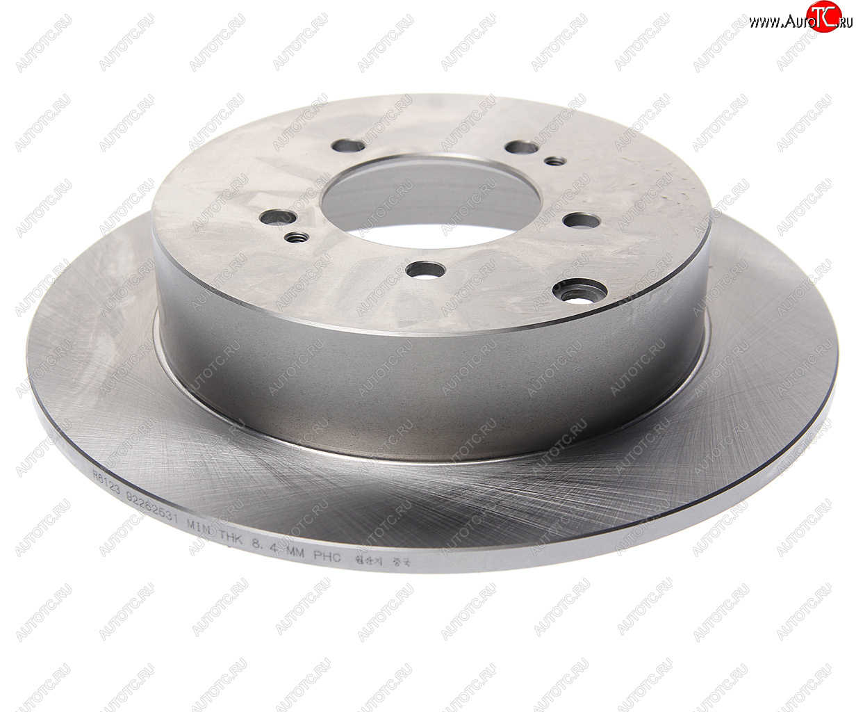 3 199 р. Диск тормозной MITSUBISHI ASX (10-),Outlander (07-) CITROEN C-Crosser (12-) задний (1шт.) VALEO PHC VALEO PHC r6123  с доставкой в г. Керчь