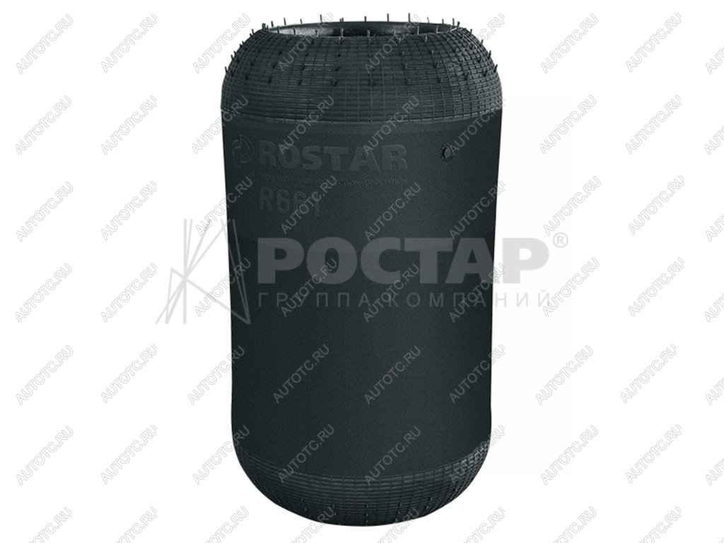 3 799 р. Пневморессора MAN MERCEDES IVECO VOLVO (чулок) (391х240мм,отв. 150.8х150.8мм) ROSTAR ROSTAR r661  с доставкой в г. Керчь