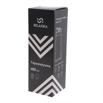 1 499 р. Термокружка 480мл непроливайка хаки RELAXIKA RELAXIKA r701.480.8l1  с доставкой в г. Керчь. Увеличить фотографию 2