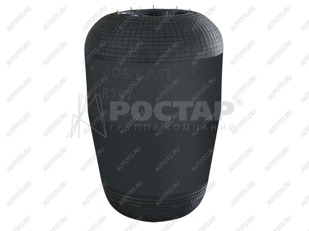 3 099 р. Пневморессора MERCEDES (чулок) (385х265мм,отв. 130.8х130.8мм) ROSTAR ROSTAR r757  с доставкой в г. Керчь