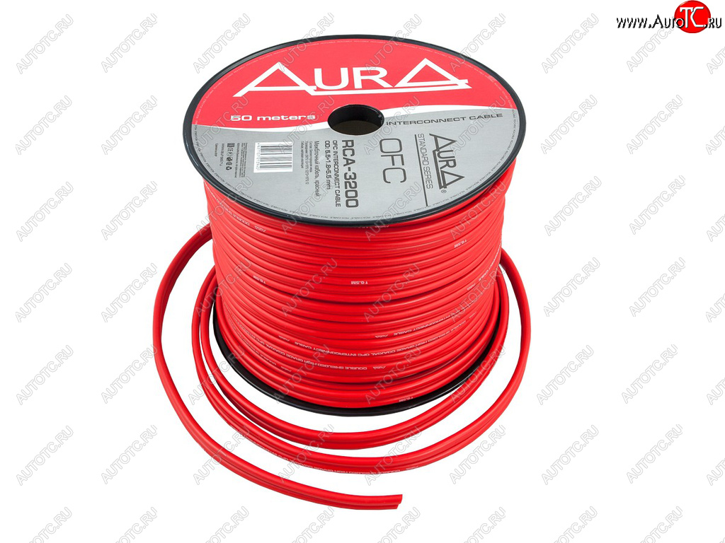 108 р. Кабель RCA 1м. AURA AURA rca-3200 50м  с доставкой в г. Керчь
