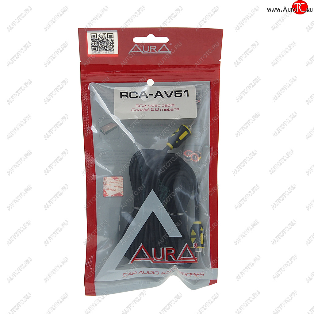 559 р. Кабель RCA 1х1 5м AURA AURA rca-av51  с доставкой в г. Керчь