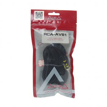 779 р. Кабель RCA 1х1 8м AURA AURA rca-av81  с доставкой в г. Керчь. Увеличить фотографию 1