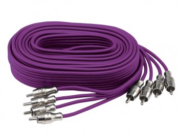 2 999 р. Кабель RCA 4х4 5м AURA AURA rca-b254mkii  с доставкой в г. Керчь. Увеличить фотографию 2