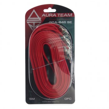 3 099 р. Кабель RCA 4х4 5м AURA AURA rca-b45se  с доставкой в г. Керчь. Увеличить фотографию 2