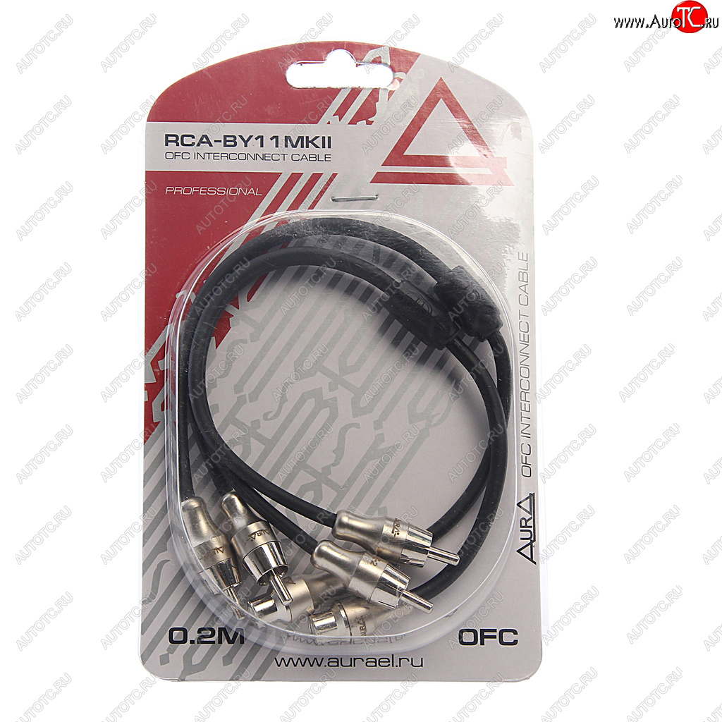 1 299 р. Кабель RCA 1х2 адаптер AURA AURA rca-by11mkii  с доставкой в г. Керчь