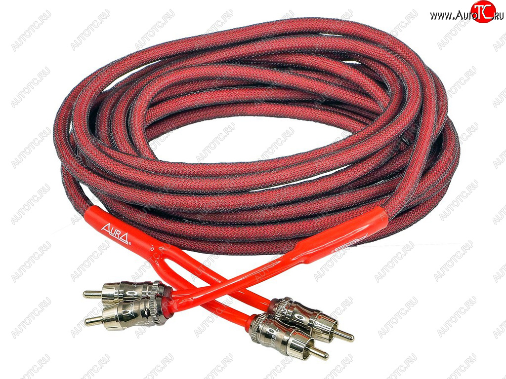 1 999 р. Кабель RCA 2х2 5м AURA AURA rca-c350mkii  с доставкой в г. Керчь