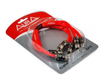 1 579 р. Кабель RCA 1х2 адаптер AURA AURA rca-cy12mkii  с доставкой в г. Керчь. Увеличить фотографию 2
