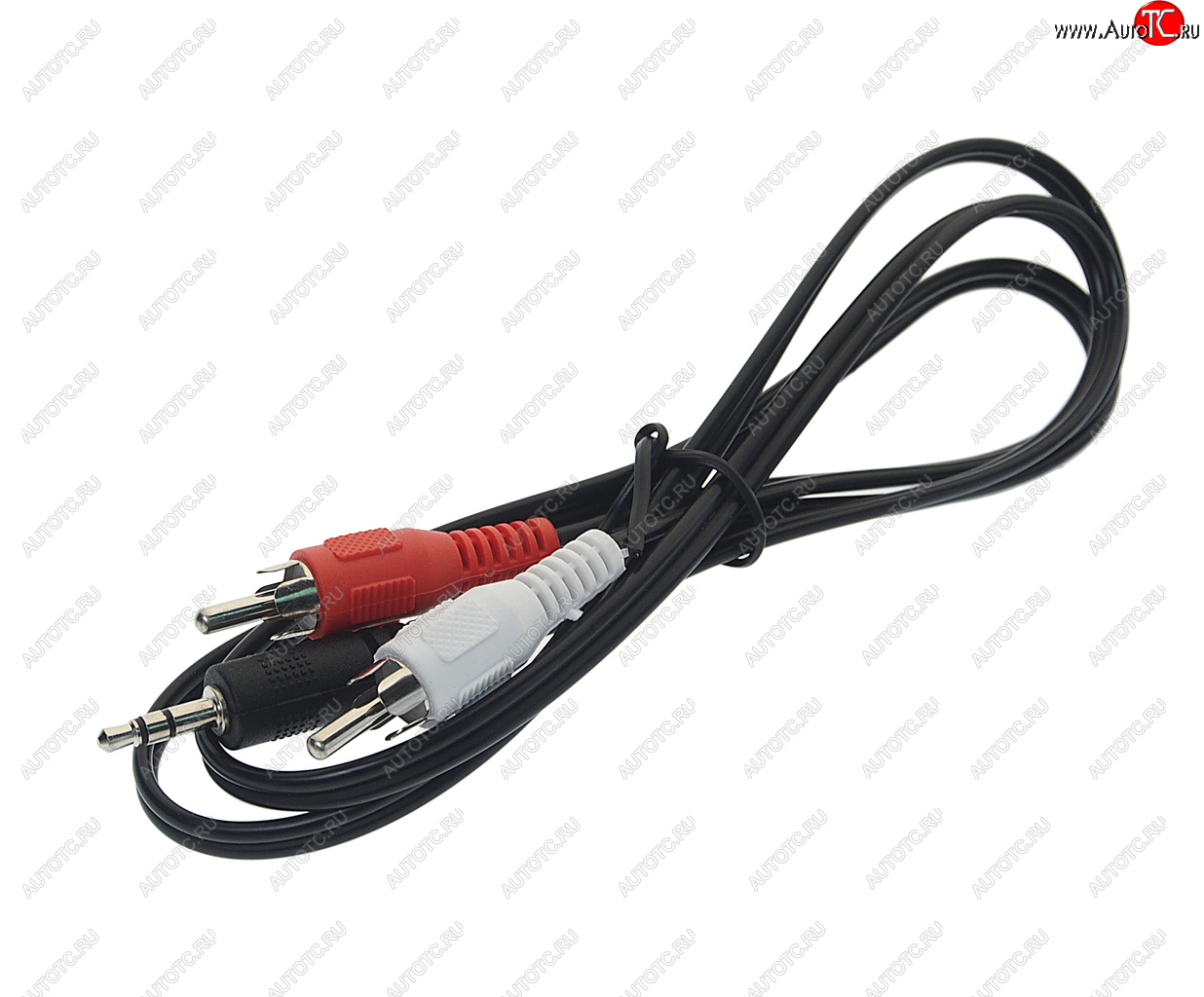 182 р. Кабель jack 3.5-RCA 1м AURA AURA rca-ja30  с доставкой в г. Керчь